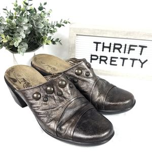 COPY - Romika Metallic Studded Mules